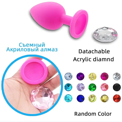 Silicone Butt Plug Anal Plug Unisex