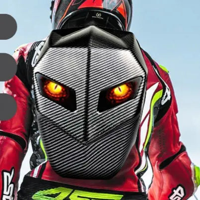 LED Sharingan Motorcycle Backpack