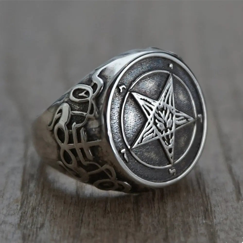 Occult Stainless Steel Ring