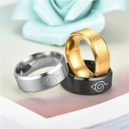 Hokage Titanium Steel Ring