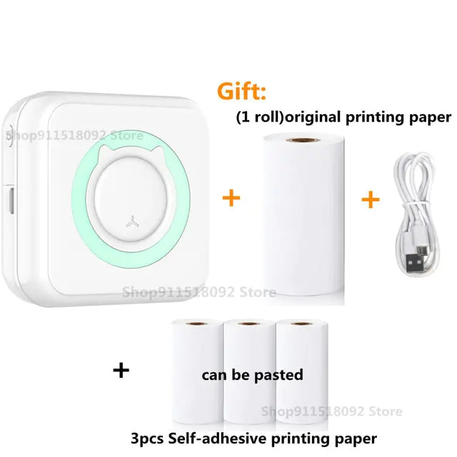 Cat Shape Mini Printer