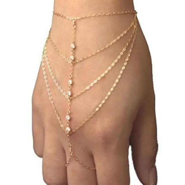 Tassel Hand Chain Bracelet