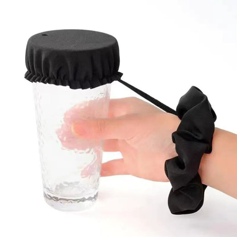 Glass Cover Scrunchie