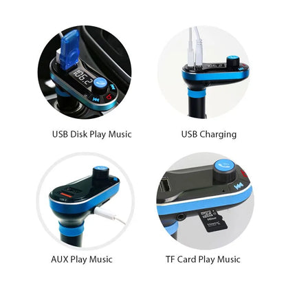 FM Modulator Bluetooth Transmitter Car Music Player