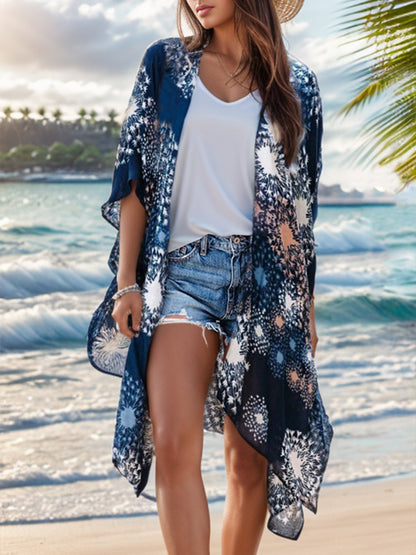 Printed Open Front Cover-Up