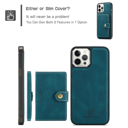 Luxury Magnetic Safe Leather Case For iPhone