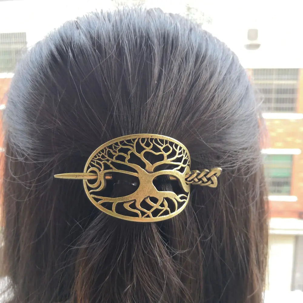 Viking Tree of Life Hairpins