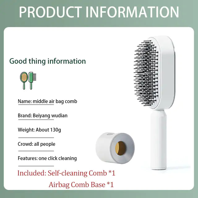 One-Key Massage Comb