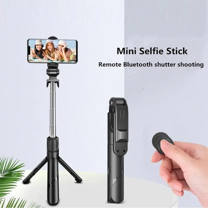 Extendable Monopod with Fill Light