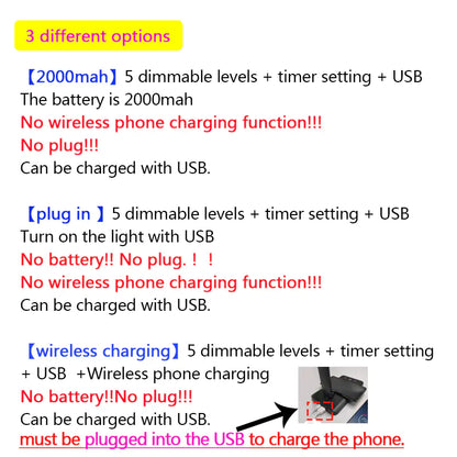 Led USB  Desk Lamps