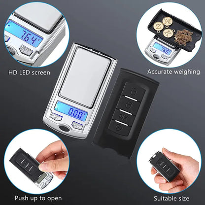 Pocket-Sized Digital Car Key Scale