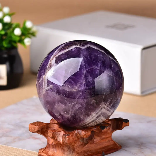 Natural Amethyst Ball