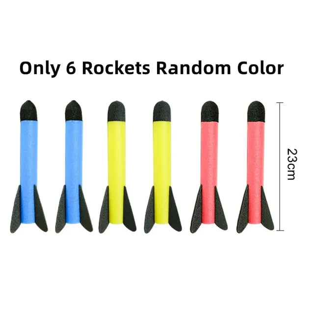 Children Outdoor Air Rocket Foot Launcher