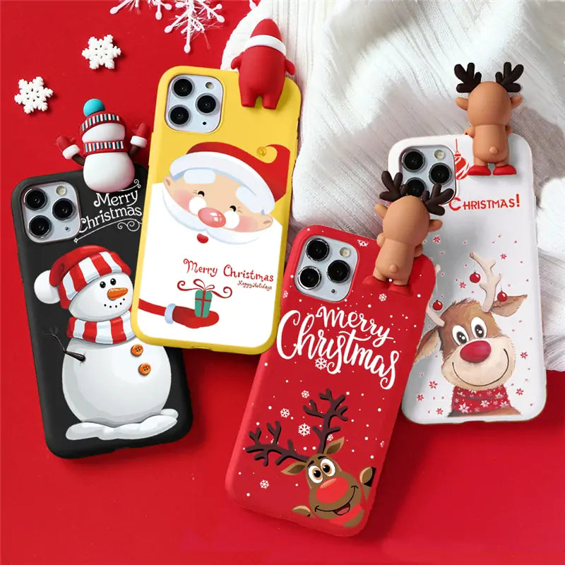 3D Doll Christmas Phone Case