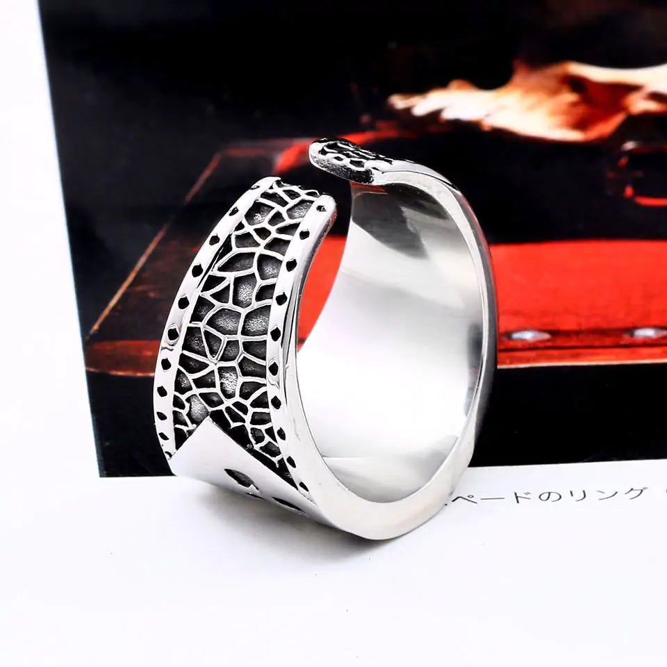 Biker Gothic Rock Men's Ring