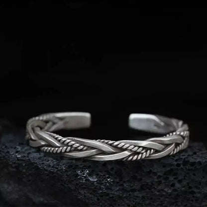 Braided Bangle Bracelet