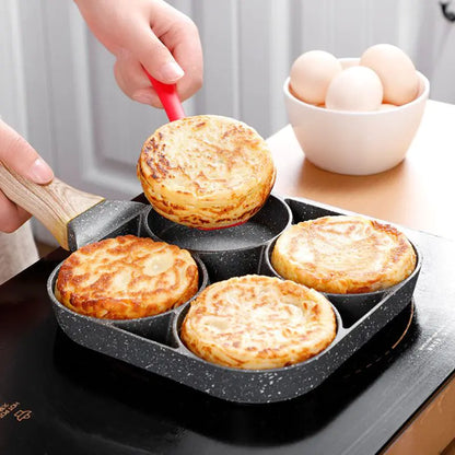 4-Hole Non-Stick Omelet Pan