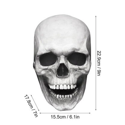 Talking Skull Mask - Moveable Jaw