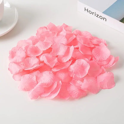 Fake Rose Petals DIY Party Decorations