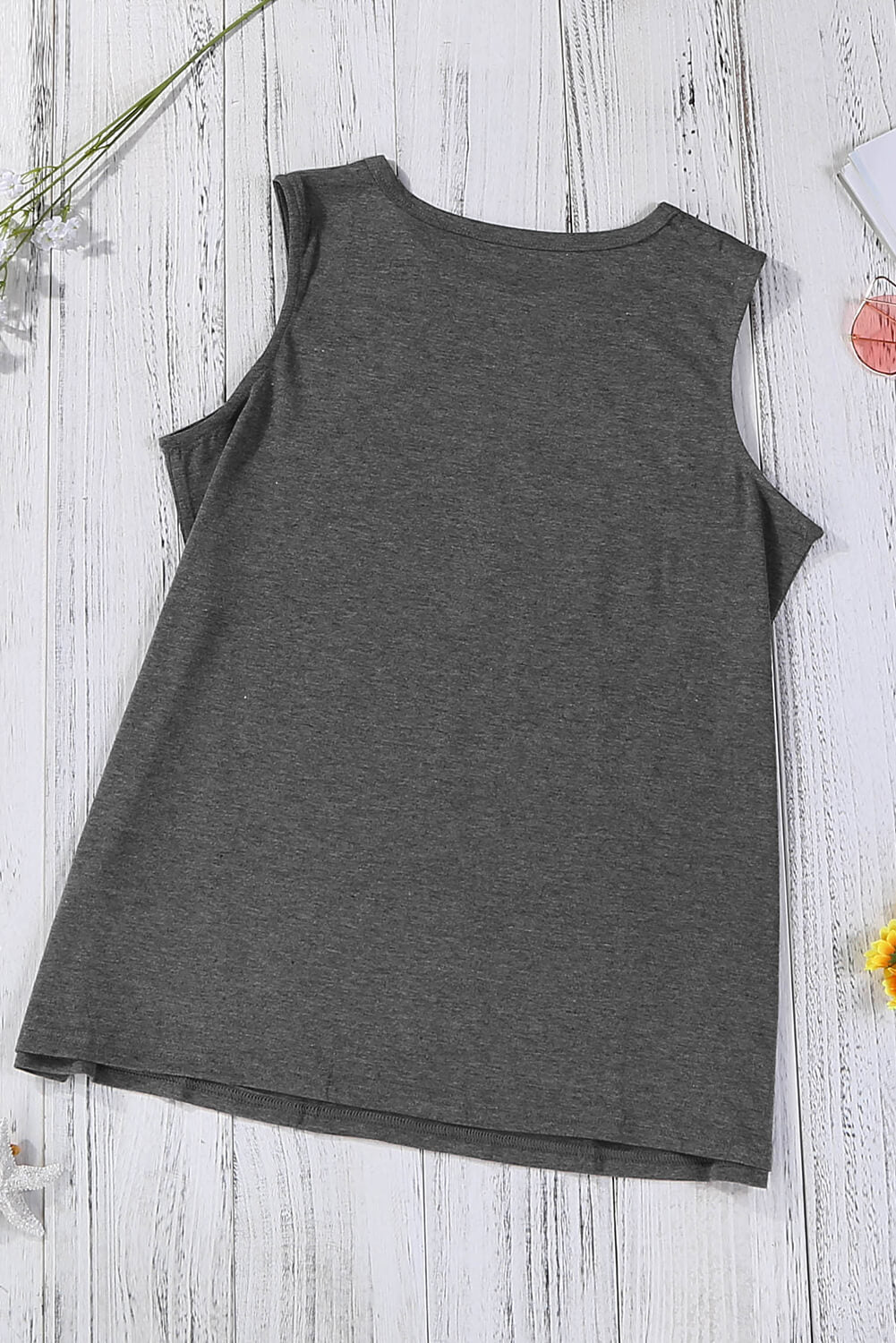 GOOD VIBES Round Neck Tank