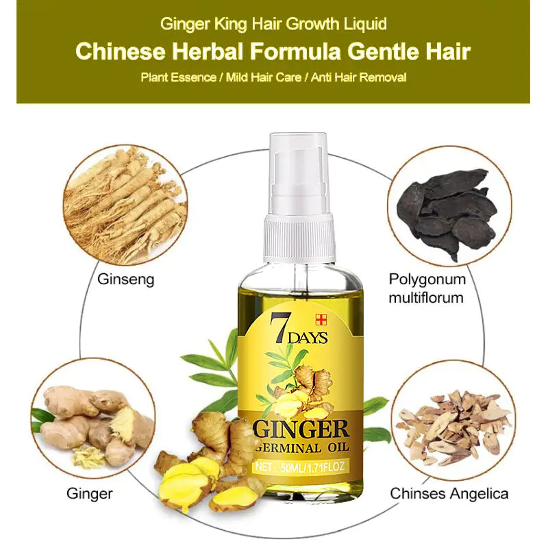 Ginger Extract Hair Spray