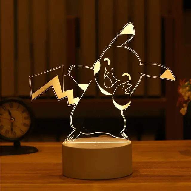 3D Led Night Light Model Toys