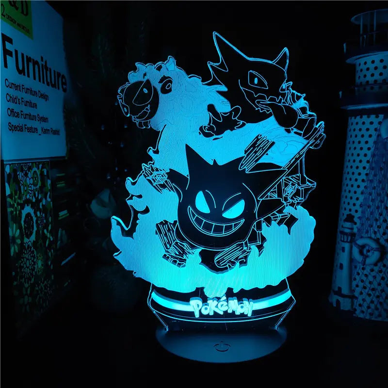 Colorful 3D Led Night Light