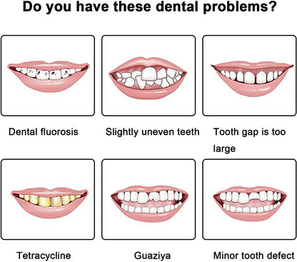 Silicone False Teeth Instant Smile