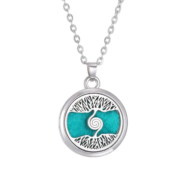 Aromatherapy Tree of Life Necklace