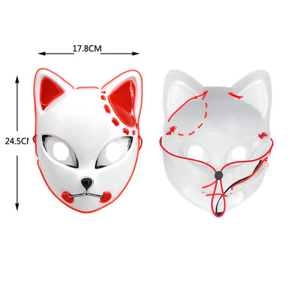 Halloween LED Cat Mask