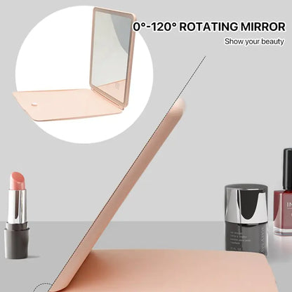 Intelligent Folding LED Makeup Mirror