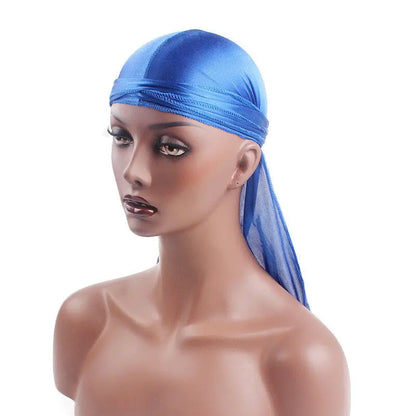 Colorful Silk Waves Durag Headwrap