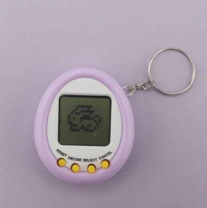 Nostalgic 90s Cyber Pet Keyring