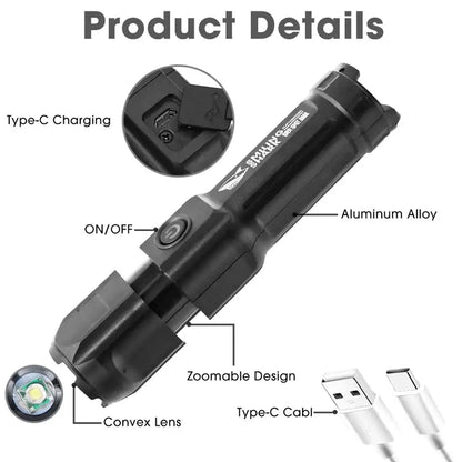 LED Portable Flashlight