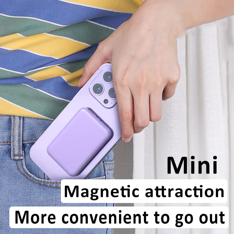 Magnetic Power Bank for iPhone 12 13