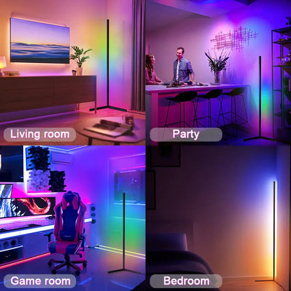 RGB Corner Floor Lamp